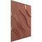Ekena Millwork 11 7/8in. W x 11 7/8in. H Lane EnduraWall Decorative 3D Wall Panel Covers 0.98 Sq. Ft. WP12X12LAFCP - alternate 4